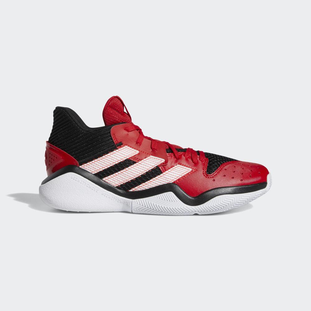 Adidas Men's Harden Stepback Basketball Shoes Black/Deep Red/White Ireland EG2768